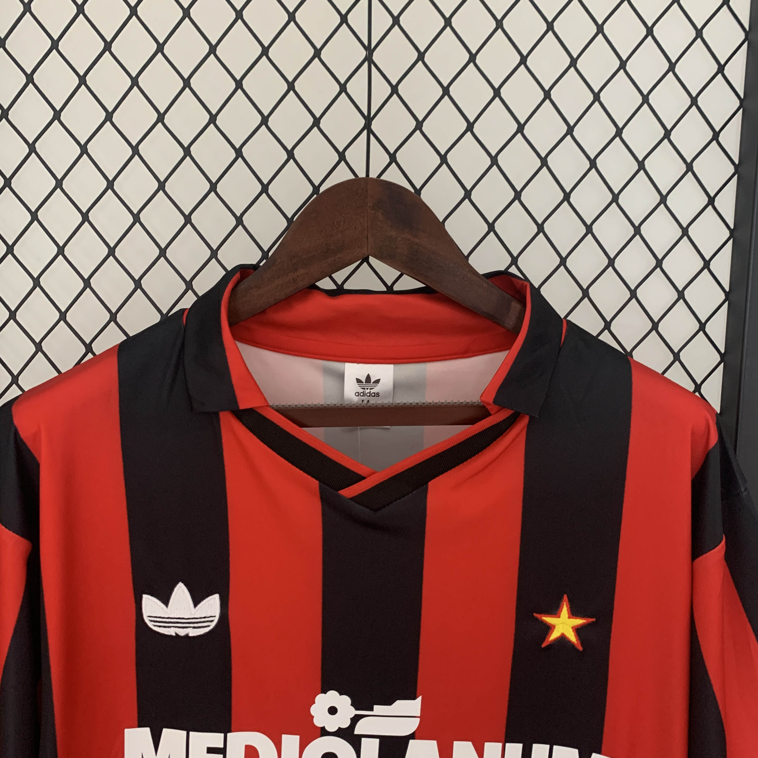 1990/1991 Retro AC Milan Home Football Shirt