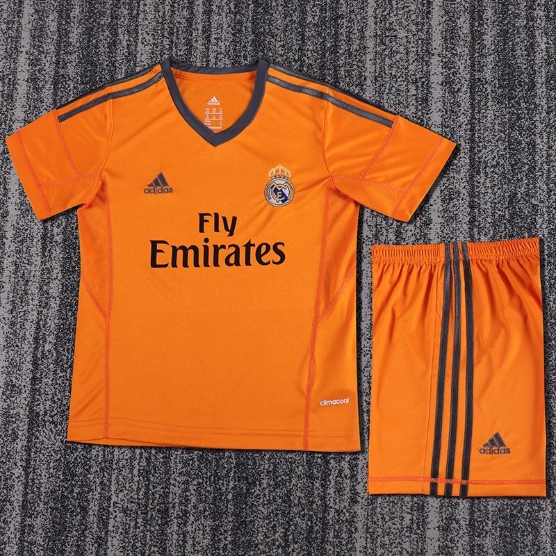 2013/2014 Retro Real Madrid Third AwayFootball shirt Kids Size 1:1 Thai Quality