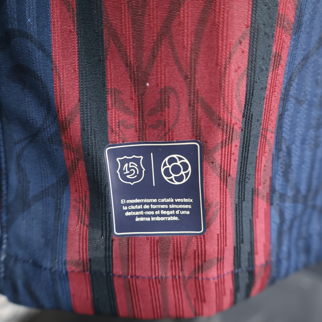 2025/2026Long Sleeve Authentic Barcelona  Football Shirt