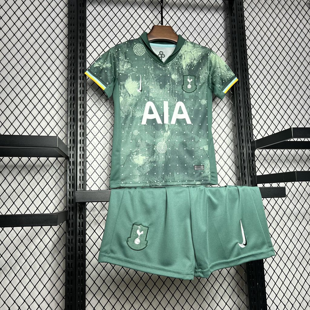 2024/2025 Tottenham Hotspur Third Away Football Shirt Kids Size