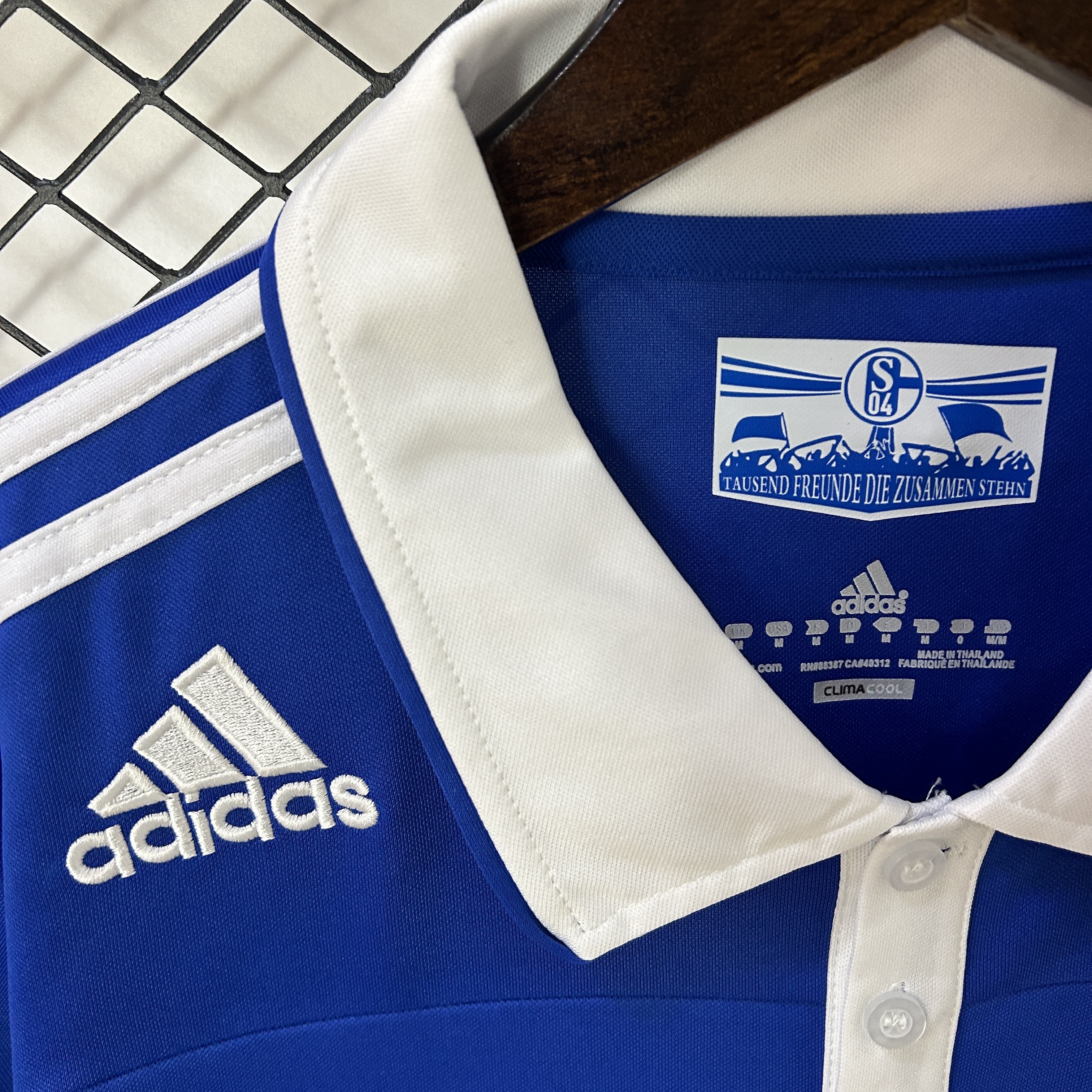 2010/2011 Retro Schalke 04 HomeFootball Shirt 1:1 Thai Quality