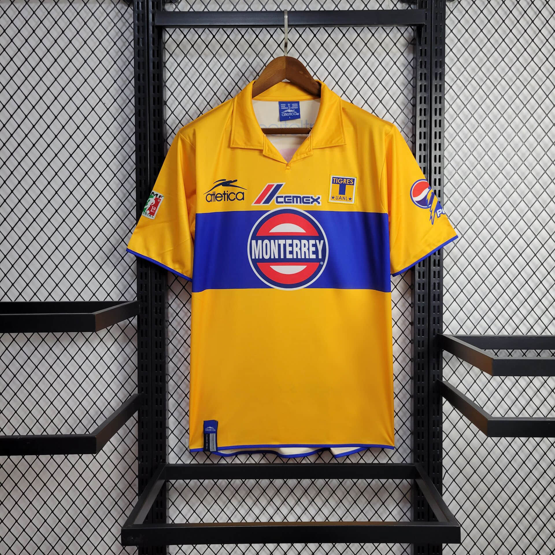 1999/2000 Retro Tigres UANL Home Football Shirt