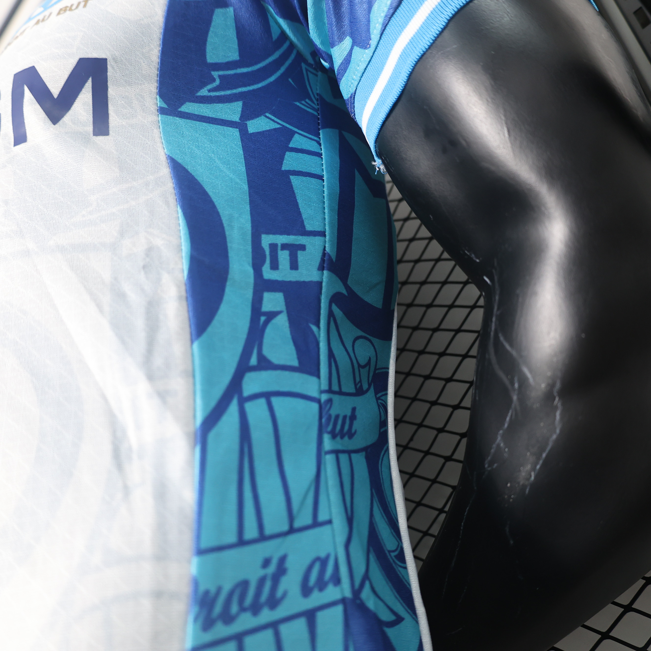 2024/2025 Player Version Olympique Marseille Home Football Shirt