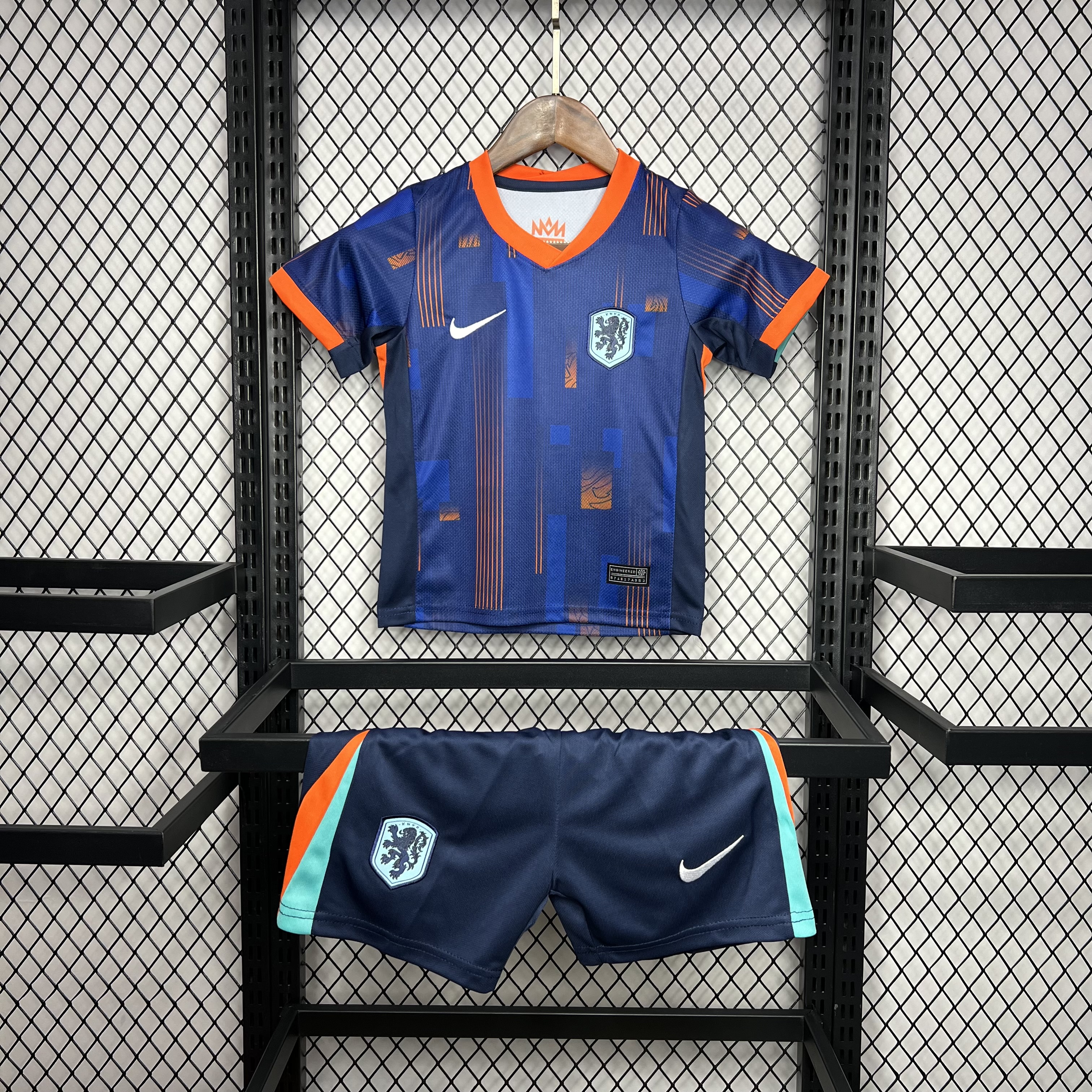 2024 Netherlands Away Football Shirt Kids Size
