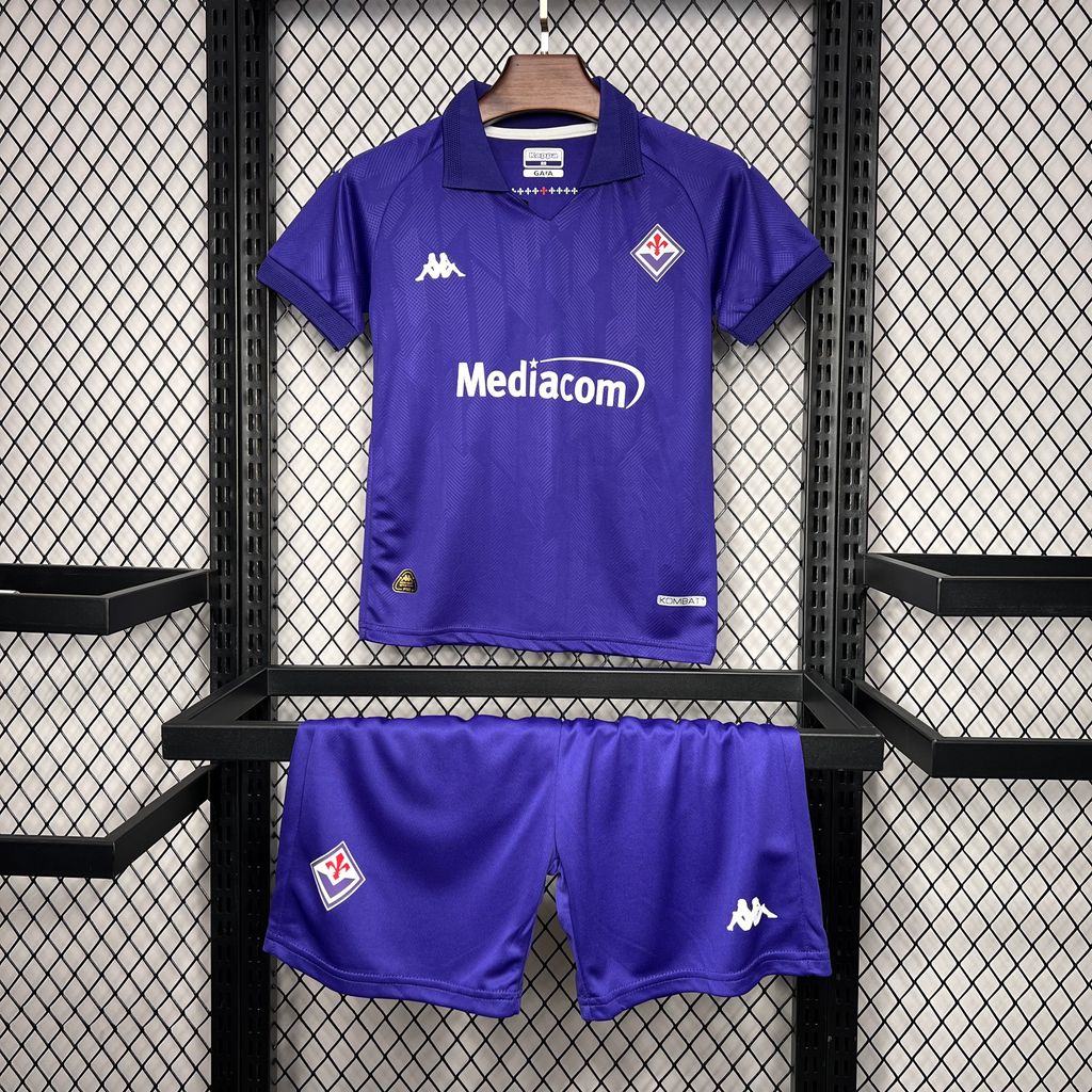 2024/2025 Fiorentina Home Football Shirt Kids Size