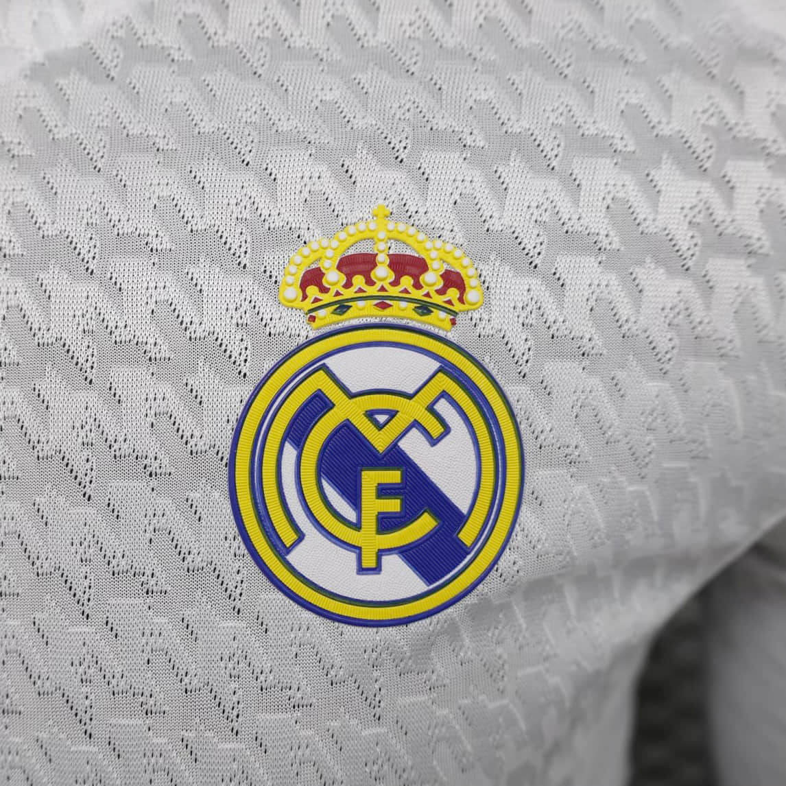 2024/2025 Long Sleeve Player Version Real Madrid Home Football Shirt