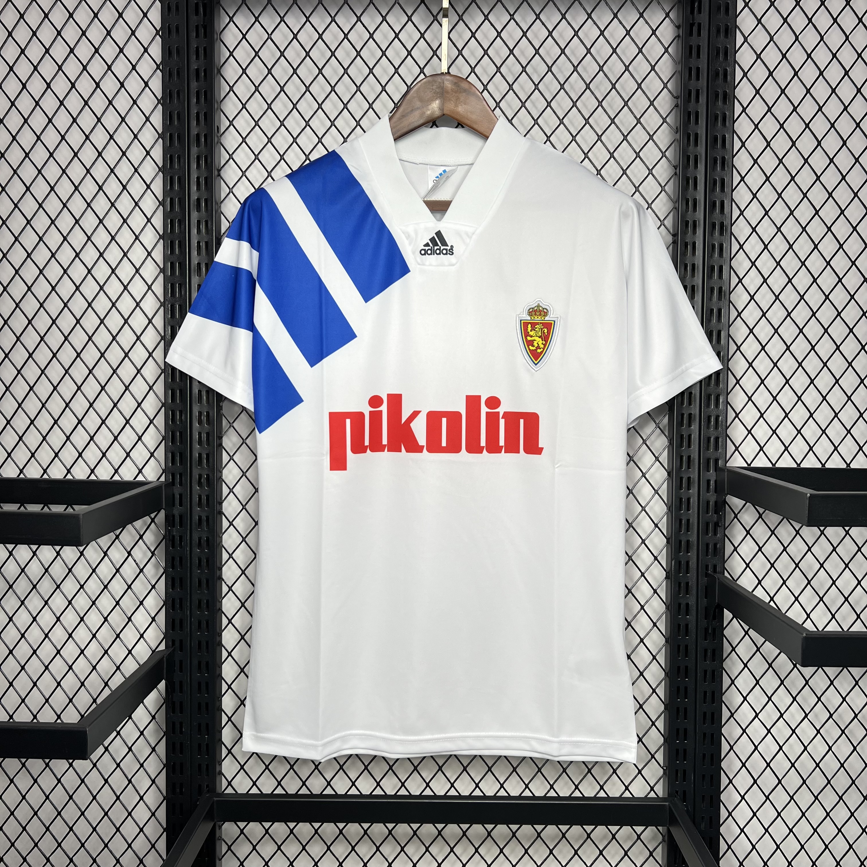 1992/1993 Retro Real Zaragoza Home Football Shirt