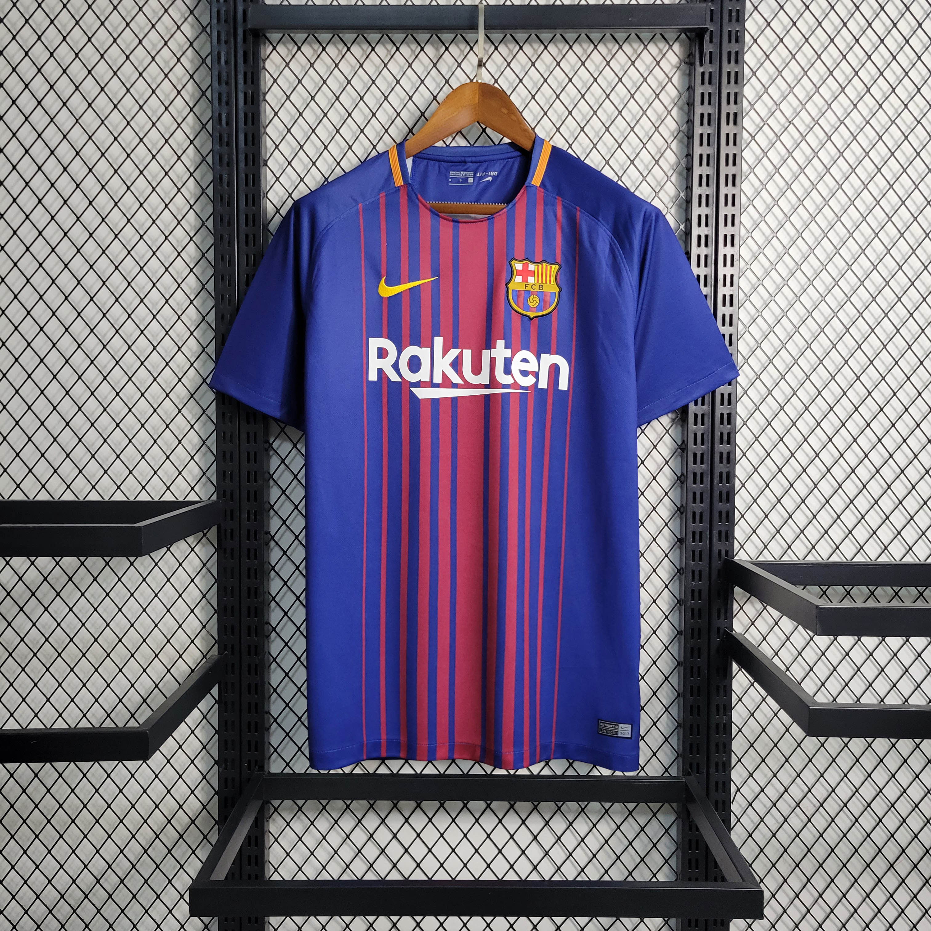 2017/2018 Retro Barcelona Home Football Shirt