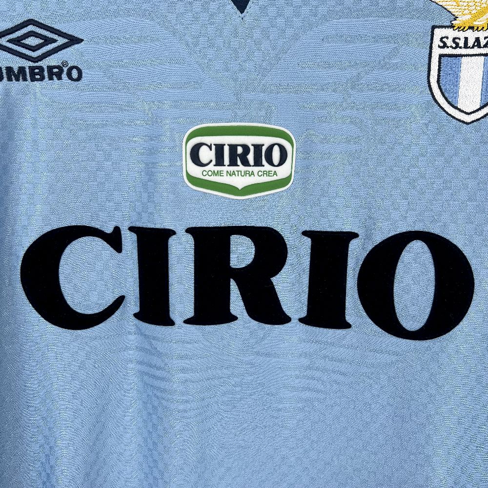1996/1997 Retro Lazio Home FootballShirt 1:1 Thai Quality