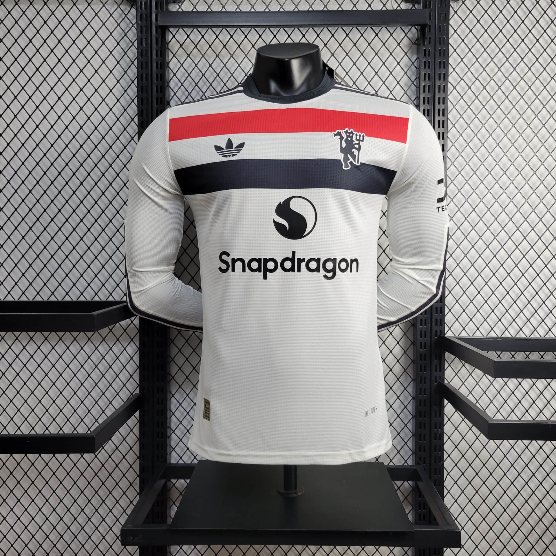 2024/2025 Long Sleeve Player Version Manchester United Away Football Shirt