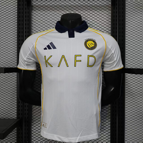 2025/2026 Player Version Al-Nassr Second away game Football Shirt