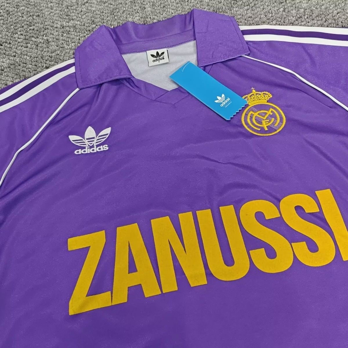 1984/1985 Retro Real Madrid AwayFootball shirt 1:1 Thai Quality