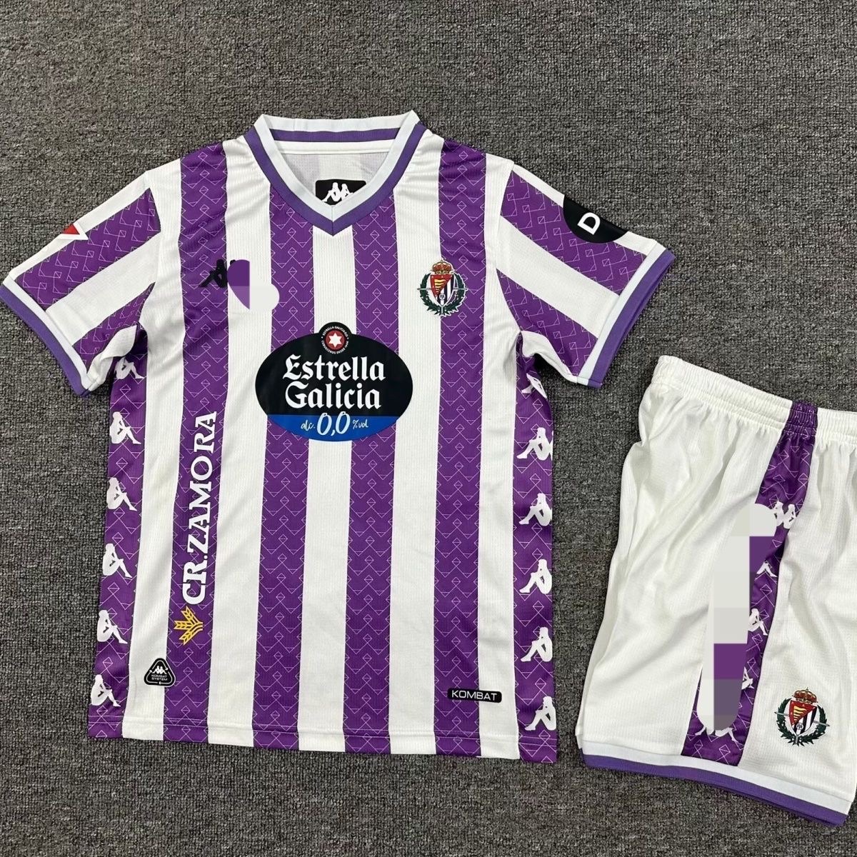 2025/2026 Valladolid Home FootballShirt kids Size 1:1 Thai Quality