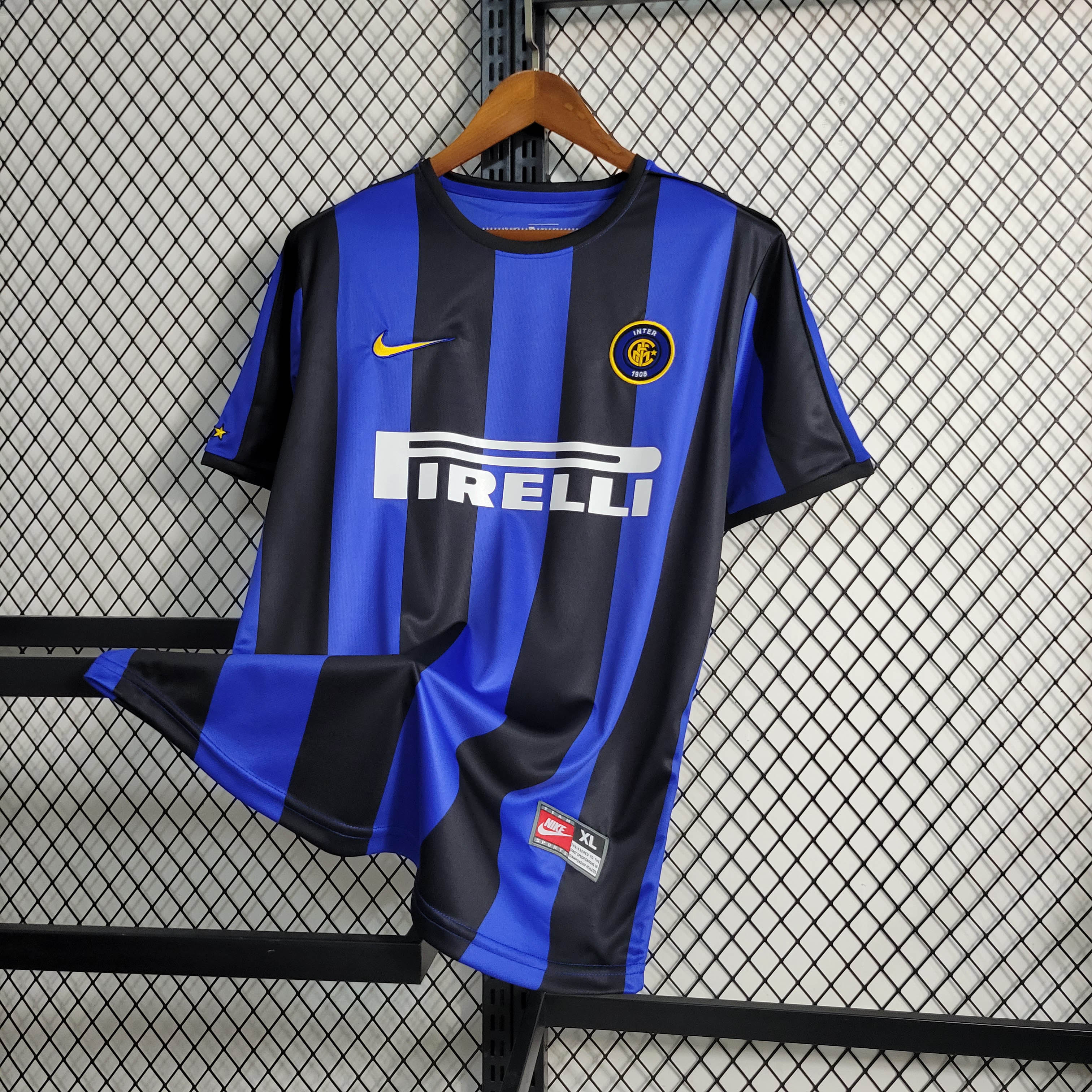 1999/2000 Retro Inter Milan Home Football Shirt 1:1 Thai Qualit