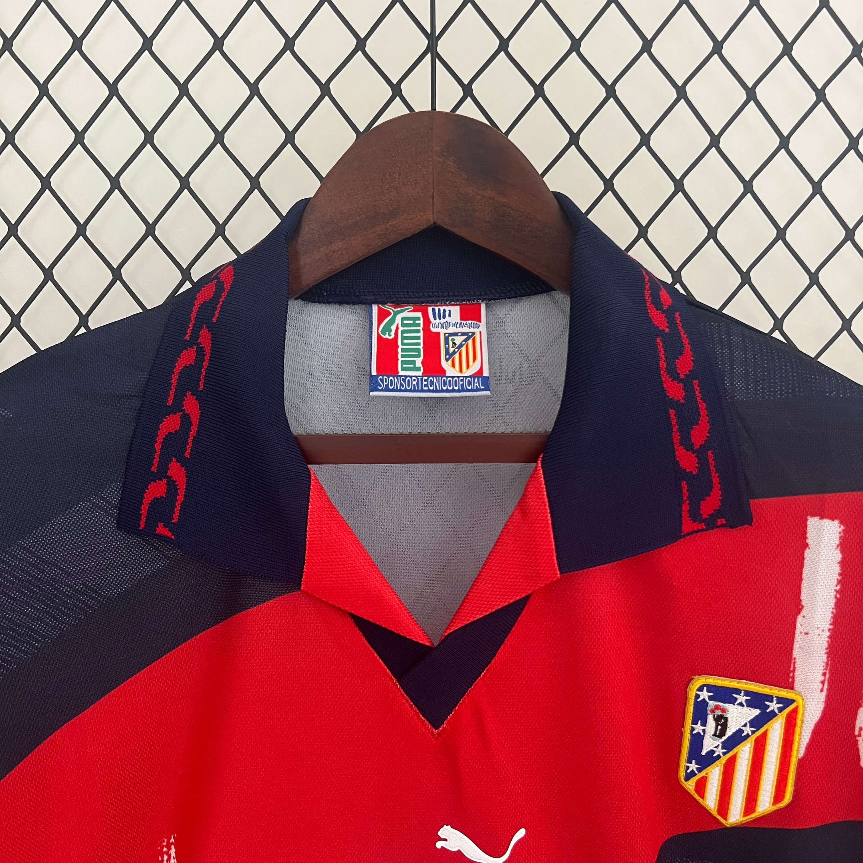 1996/1997 Retro Atletico Madrid Away Football Shirt