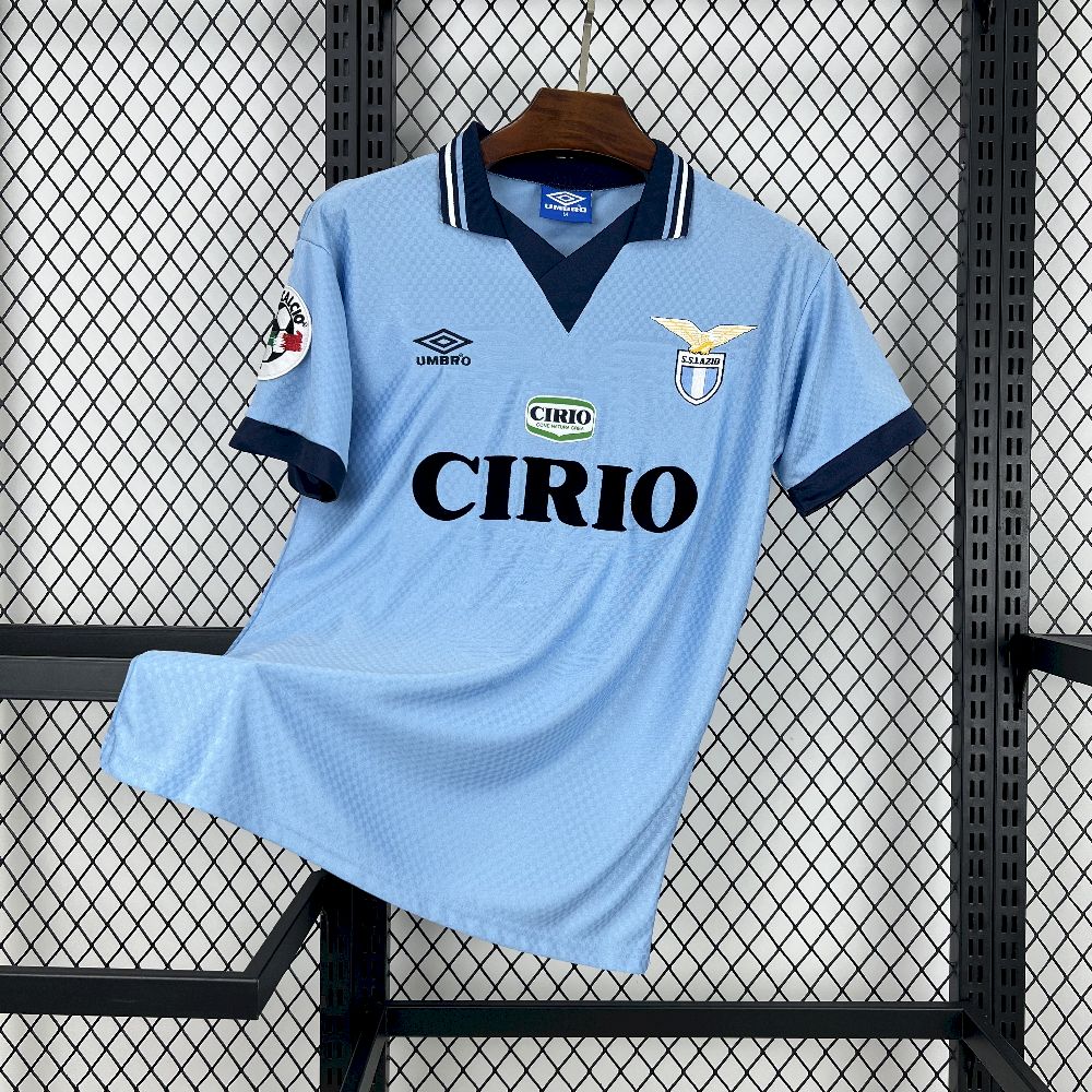 1996/1997 Retro Lazio Home FootballShirt 1:1 Thai Quality