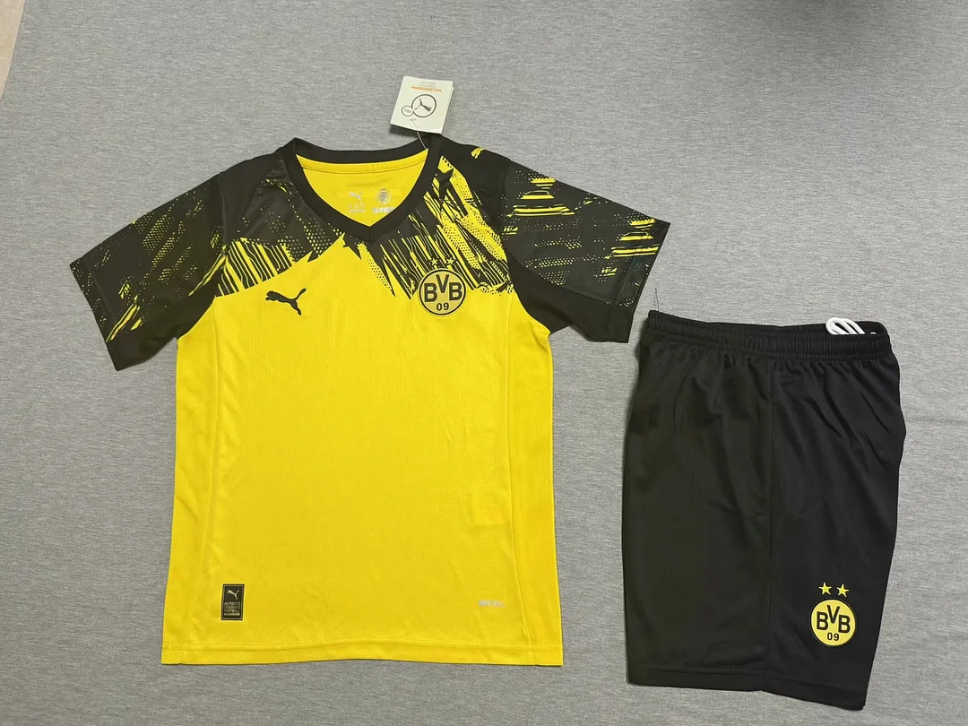 2025/2026 Dortmund Home FootballShirt kids Size 1:1 Thai Quality