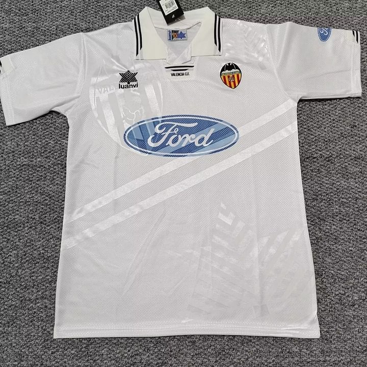 1999/2000 Retro Valencia Home FootballShirt 1:1 Thai Quality
