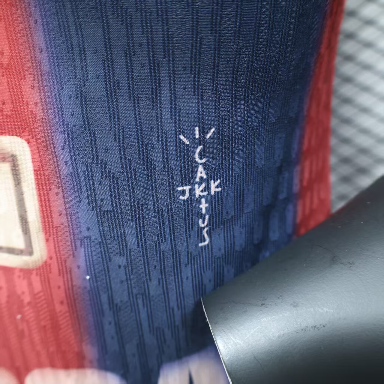 2025/2026 Player Version Barcelona xCactusJack Skeleton Remake Football shirt