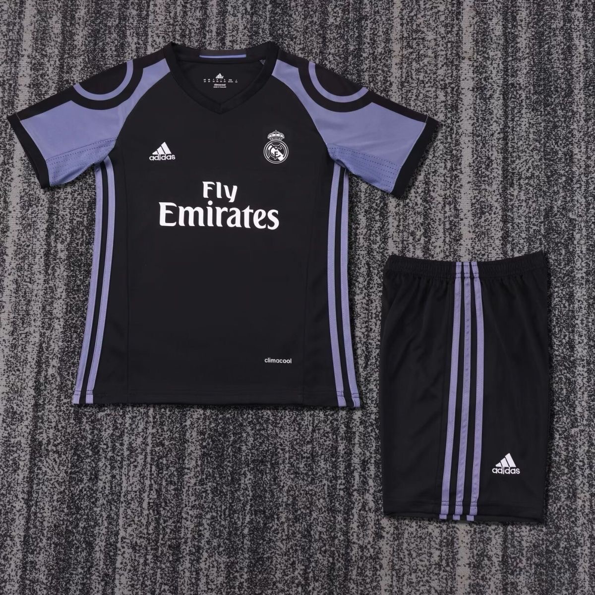 2016/2017 Retro Real Madrid AwayFootball Shirt Kids Size 1:1 Thai Quality
