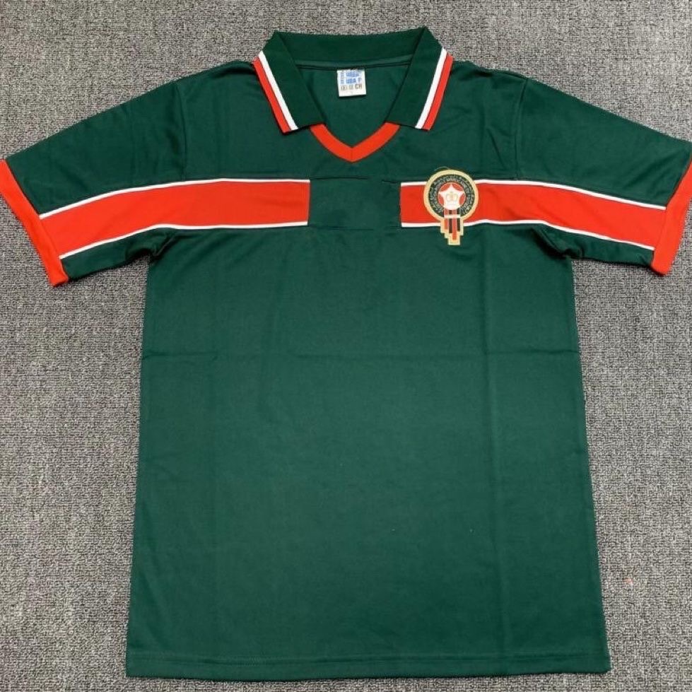 1998 Morocco Home Football Shirt 1:1 Thai Quality