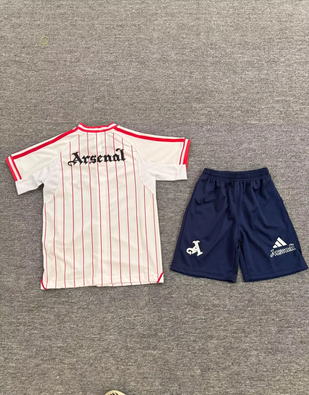 2025/2026 Arsenal Baseball FootballShirt Kids Size 1:1 Thai Quality