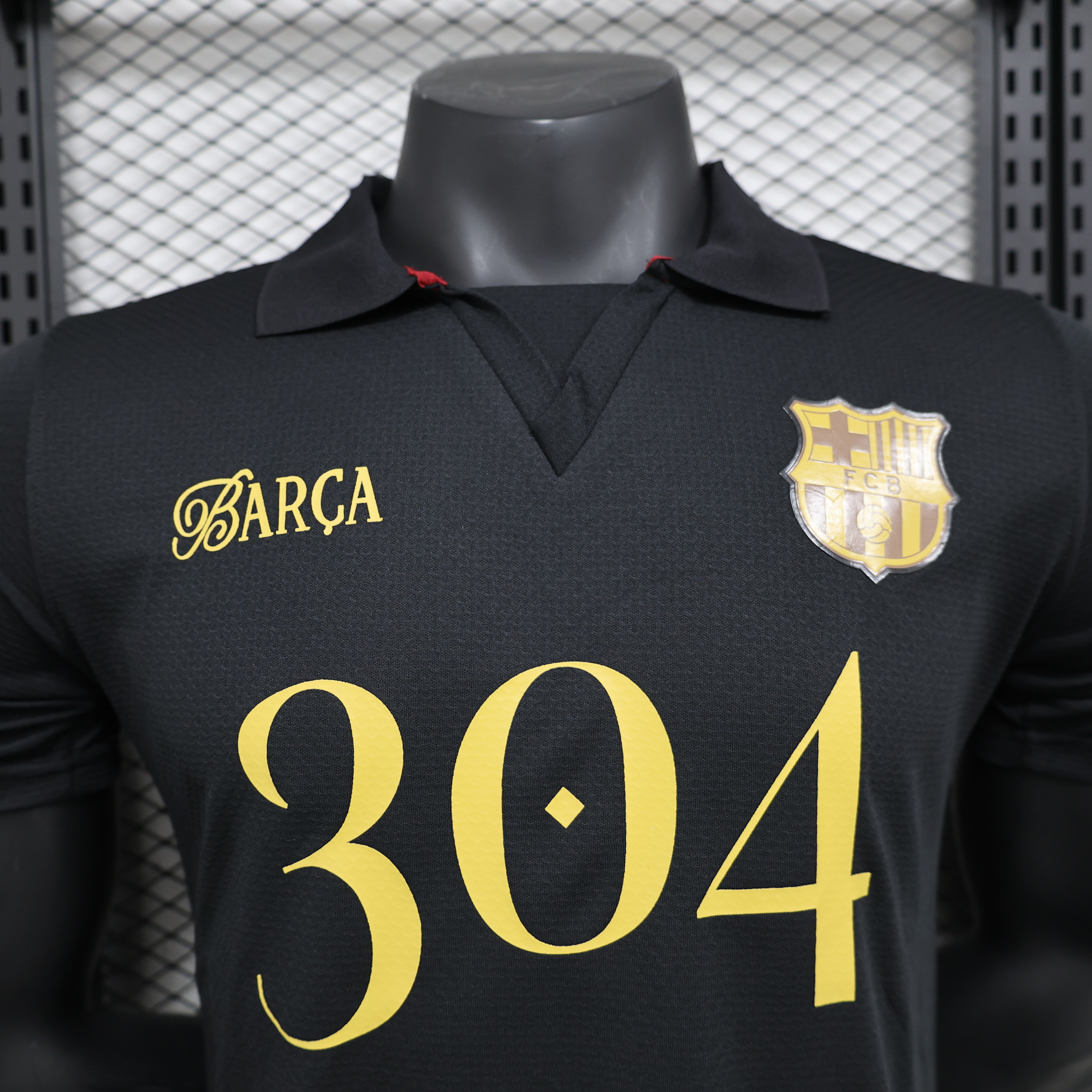 2024/2025 Barcelona Anniversary Edition Black Football Shirt