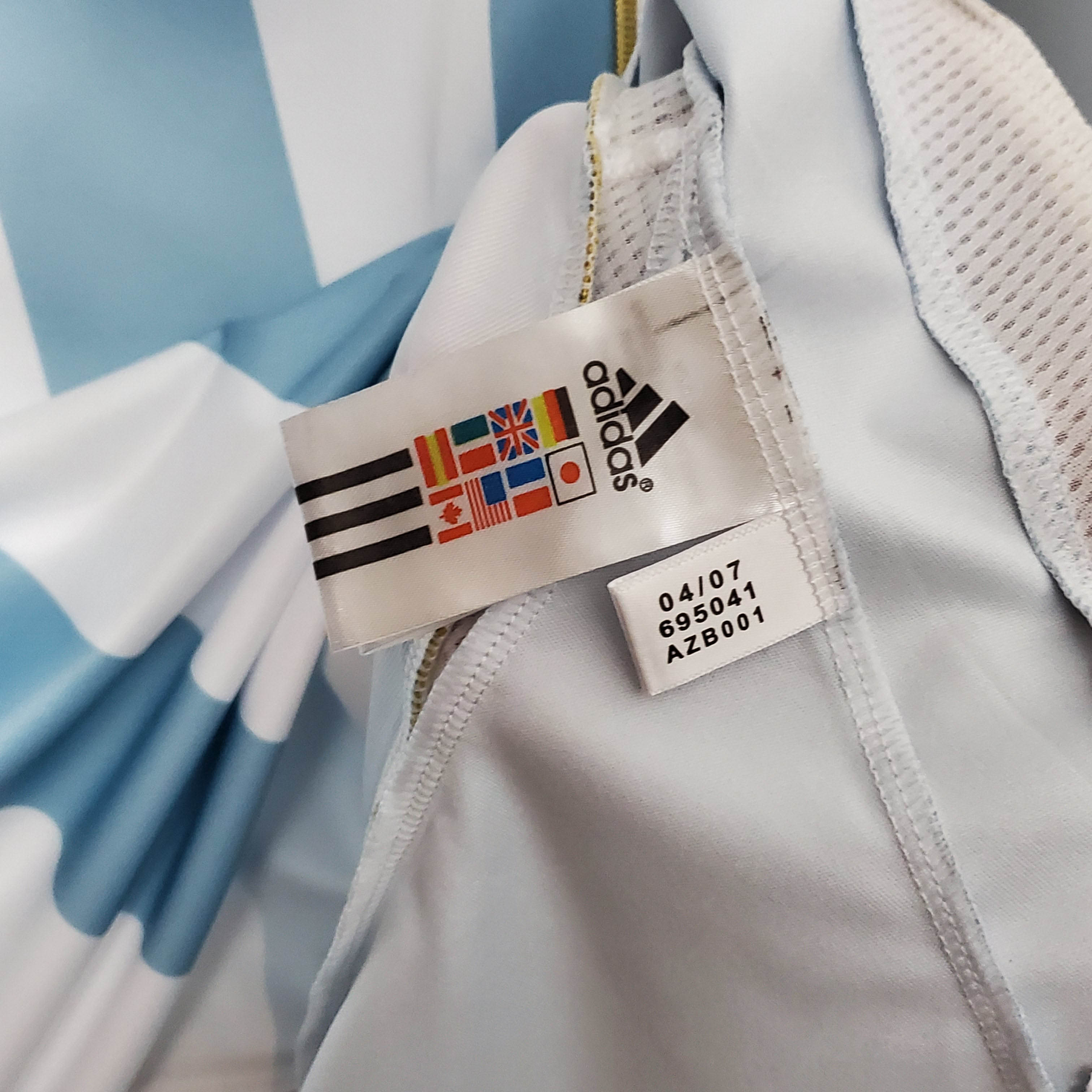 2006 Retro Argentina Home Football Shirt
