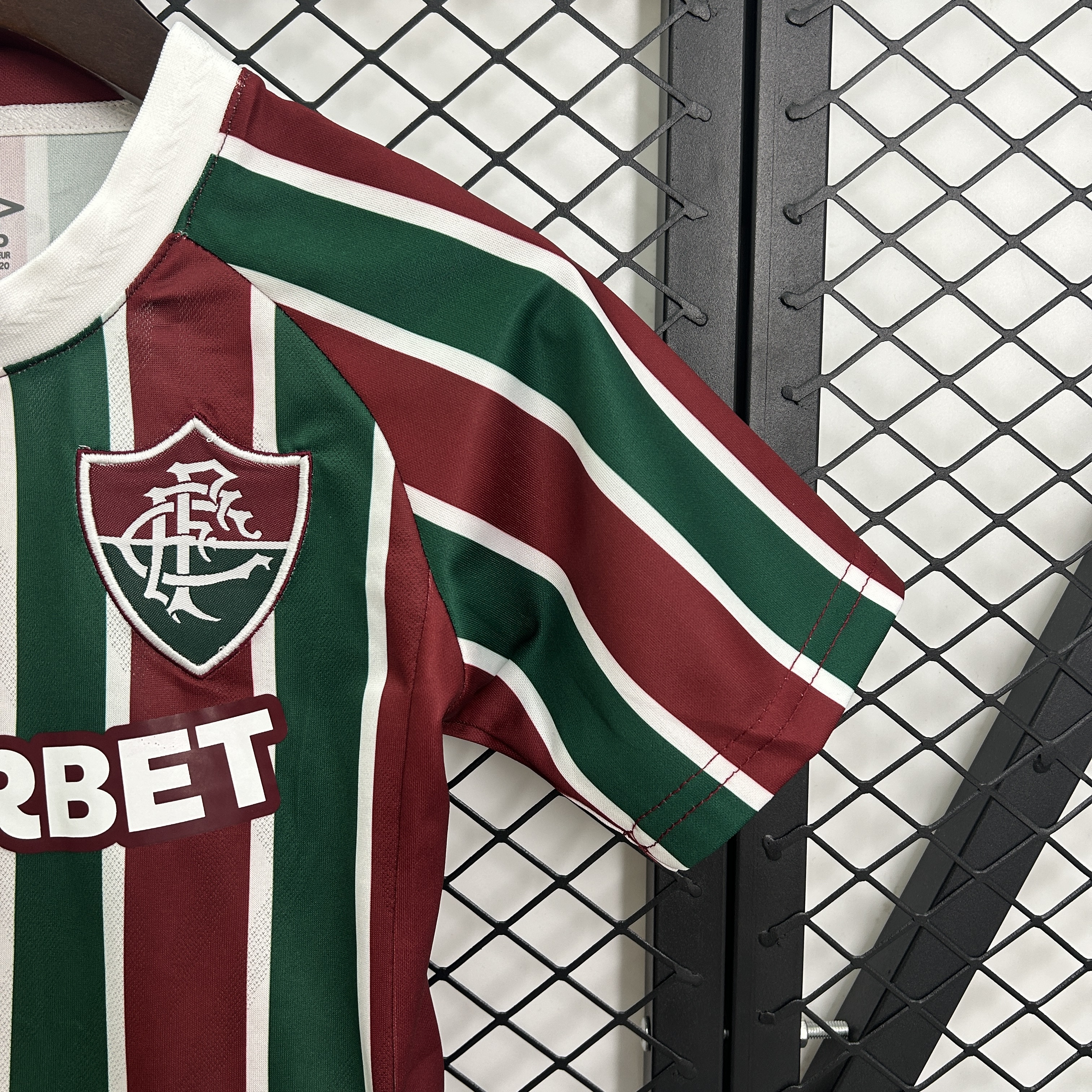 2025/2026 Fluminense Home FootballShirt Kids Size 1:1 Thai Quality