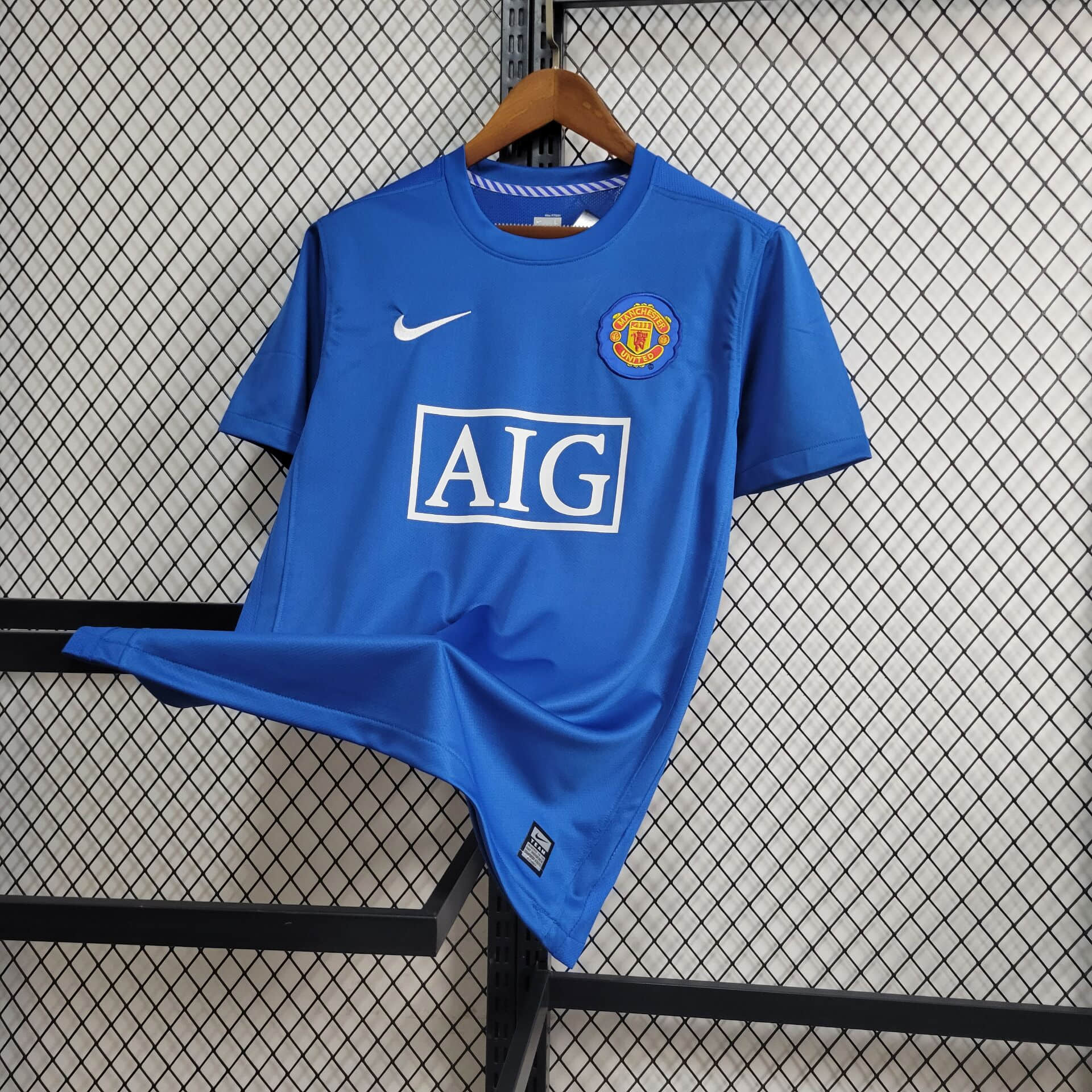 2008/2009 Retro Manchester United Away Football Shirt