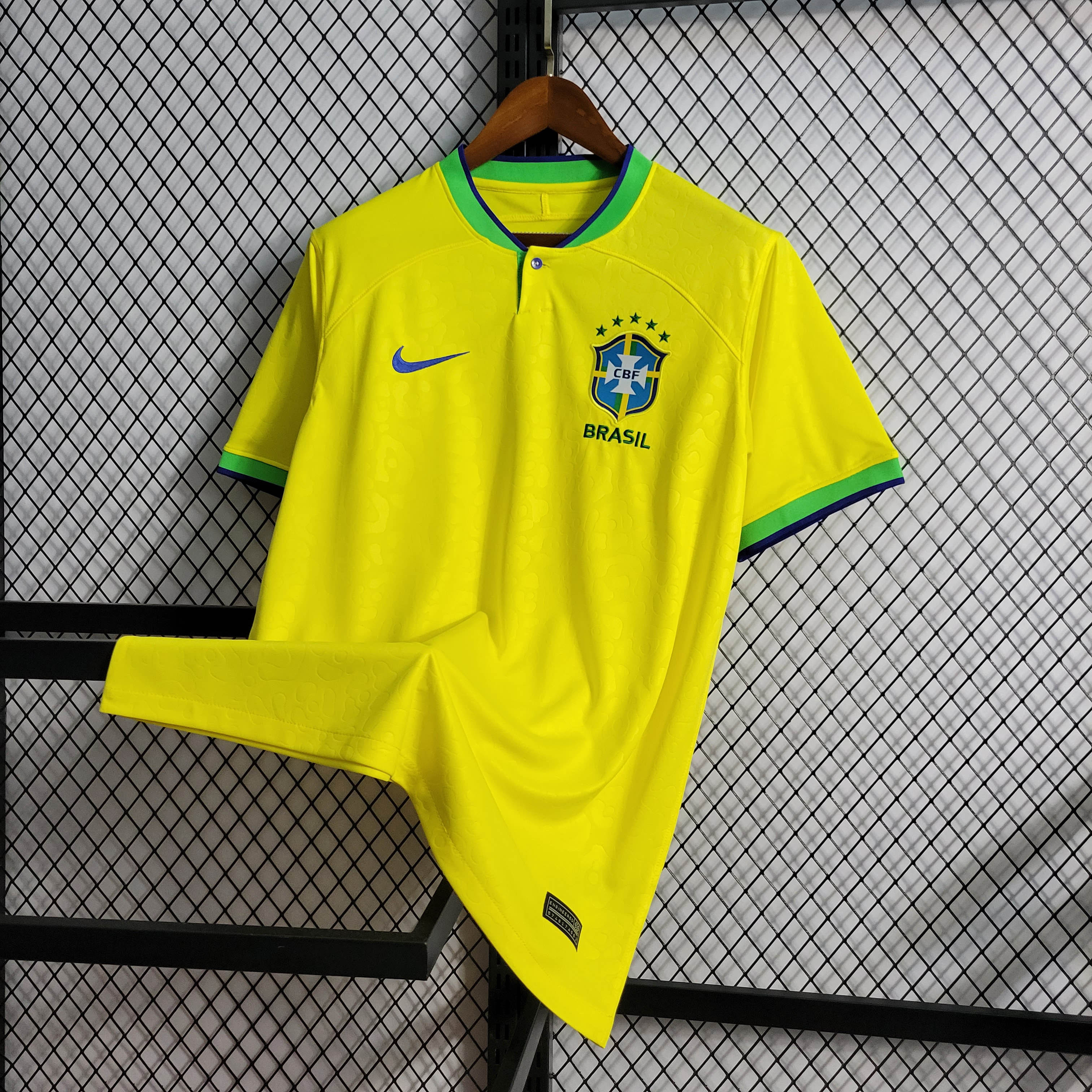 2022 Brazil Home Football Shirt