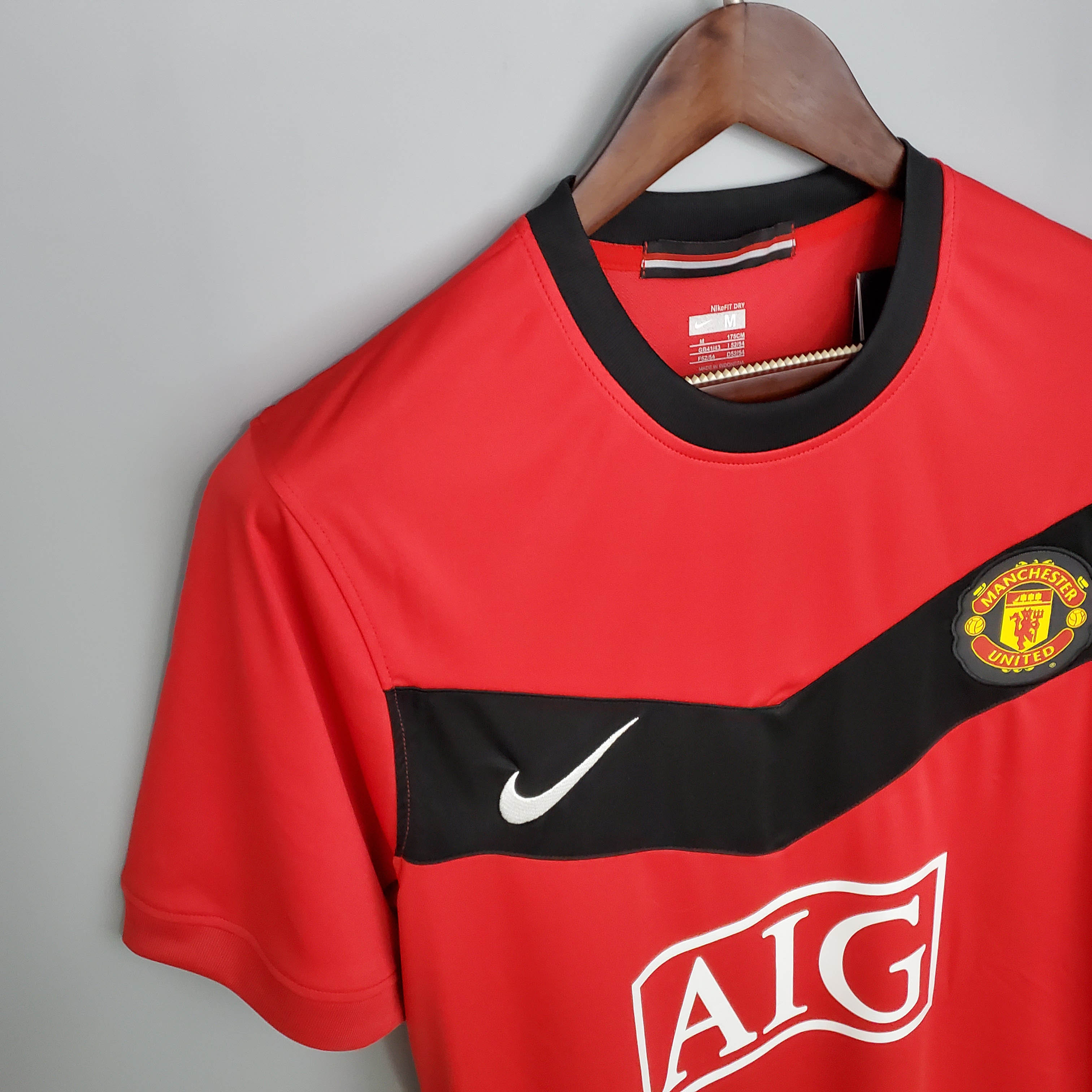 2009/2010 Retro Manchester United Home Football Shirt