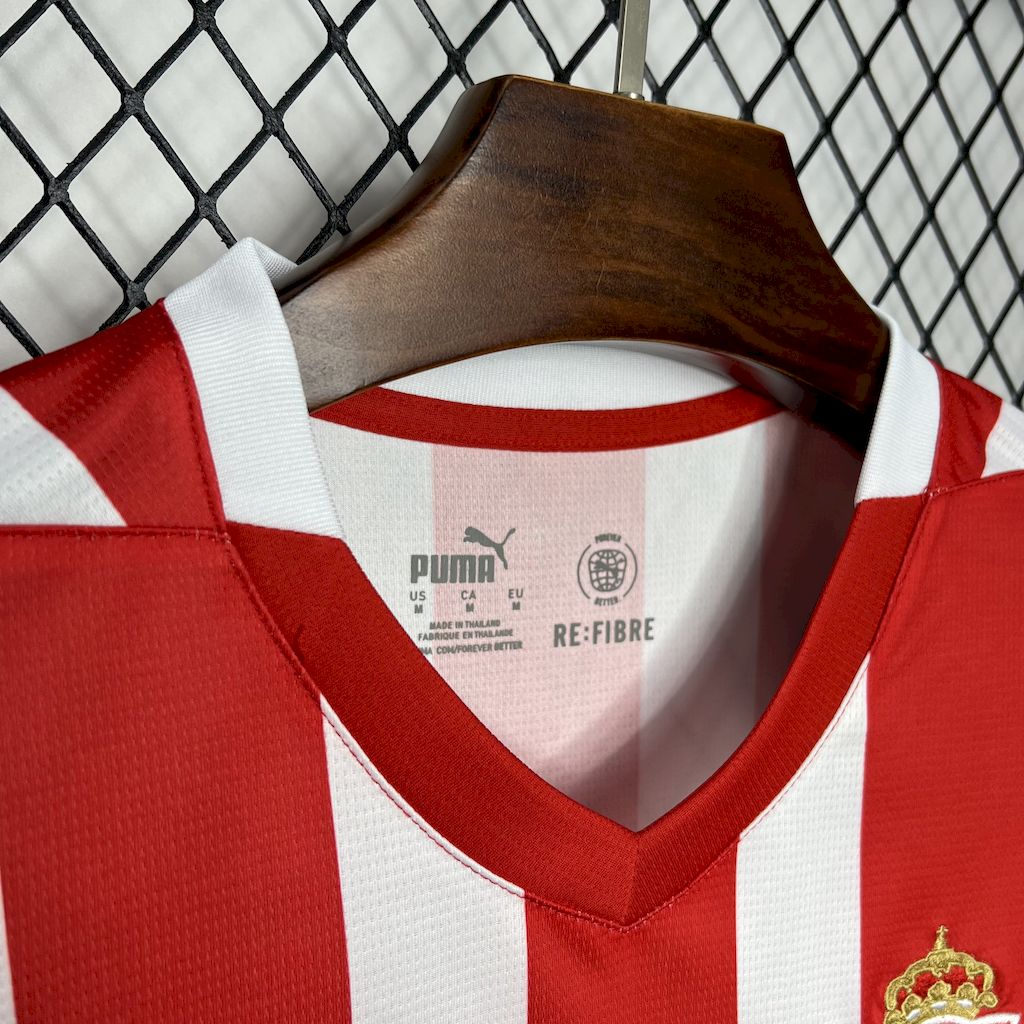 2024/2025 Sporting de Gijon Home Football Shirt