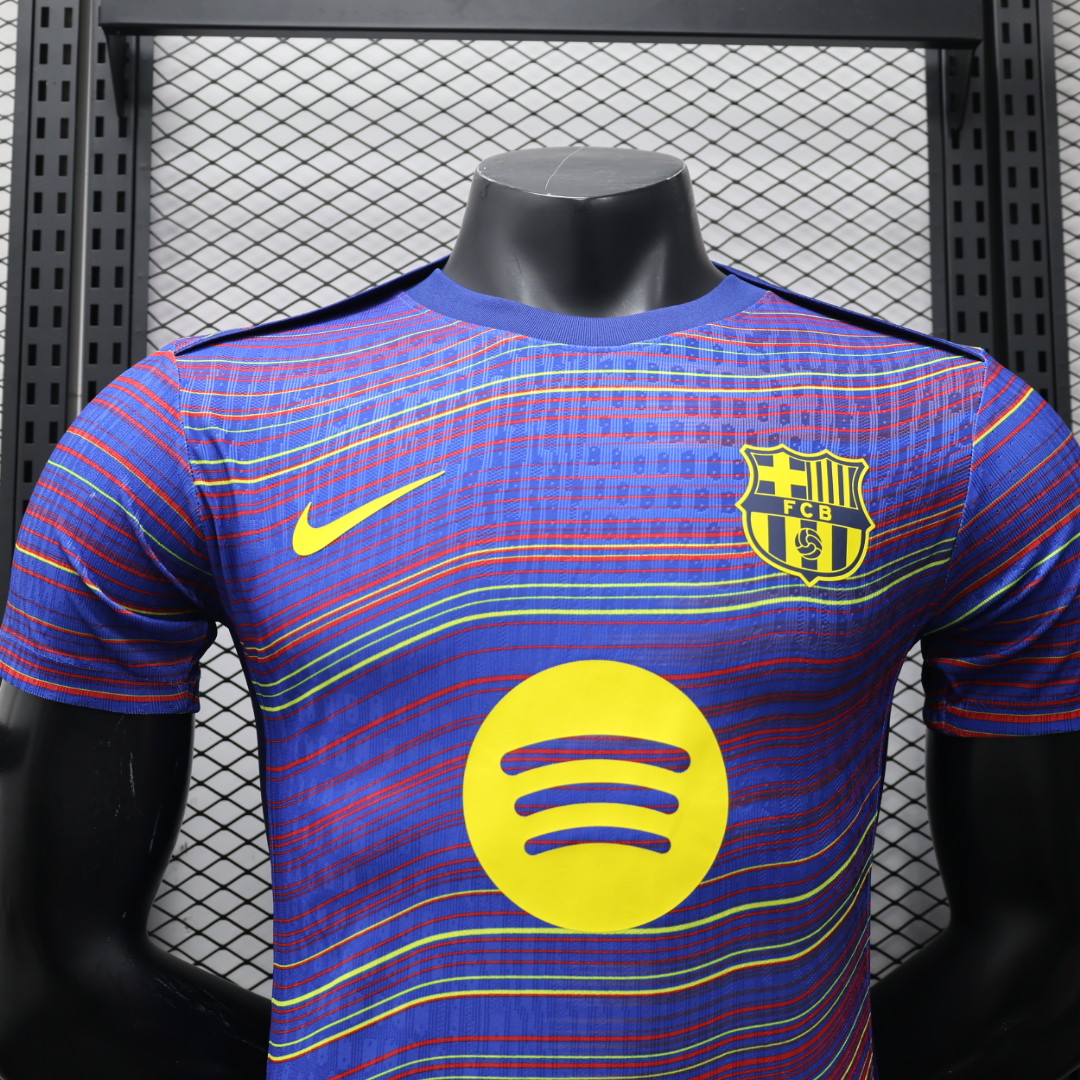 2025/2026 Player Version Barcelona Pre-game service Football Shirt