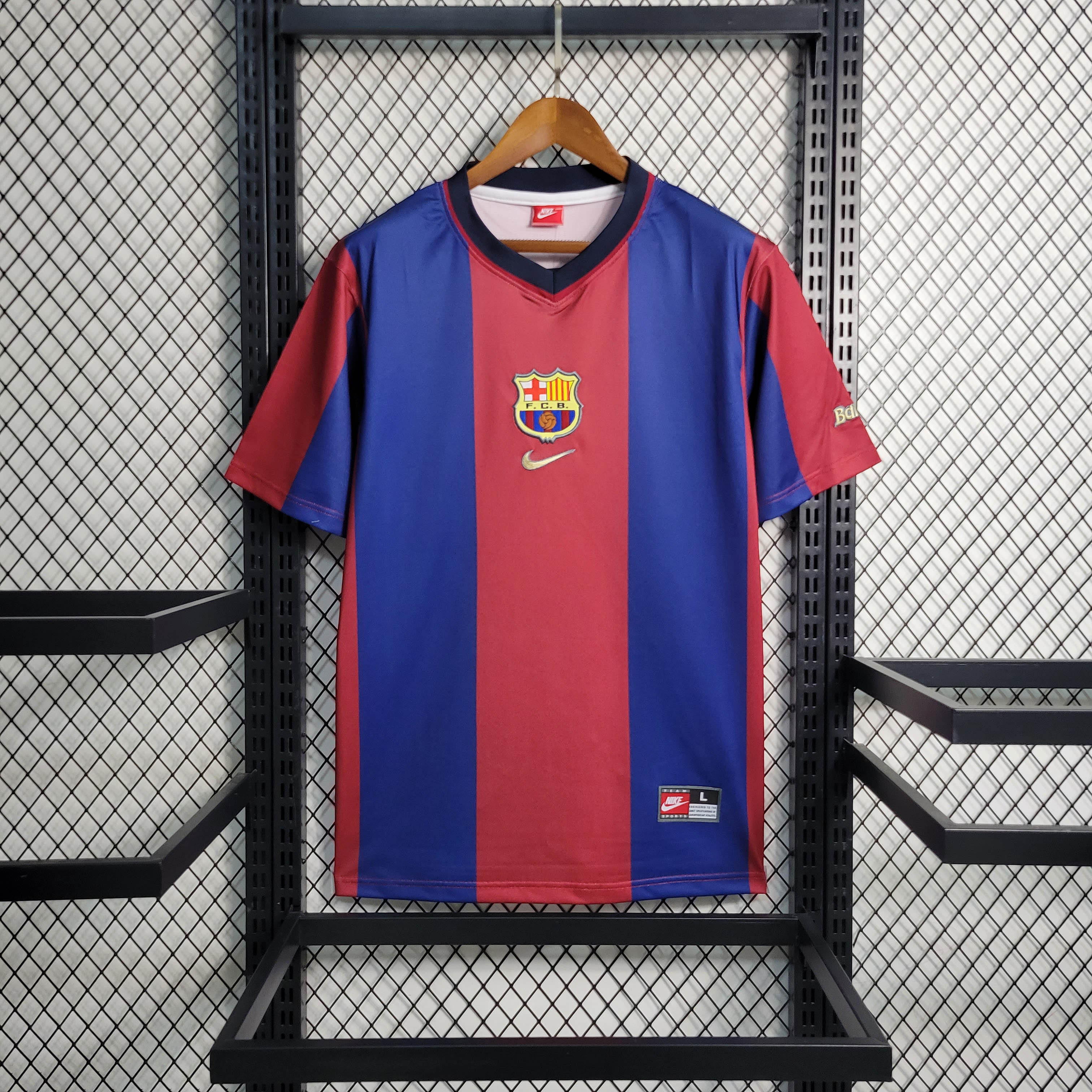 1998/1999 Retro Barcelona Home Football Shirt