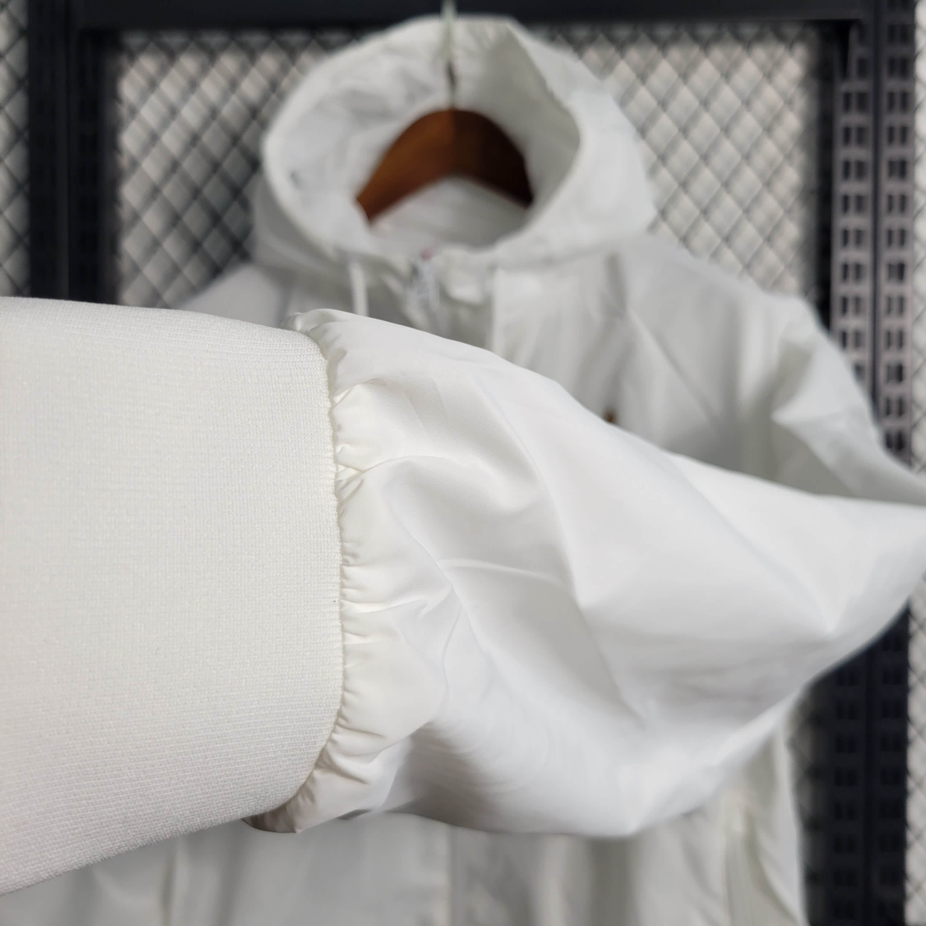 2023/2024 Corinthians Windbreaker White Football Shirt