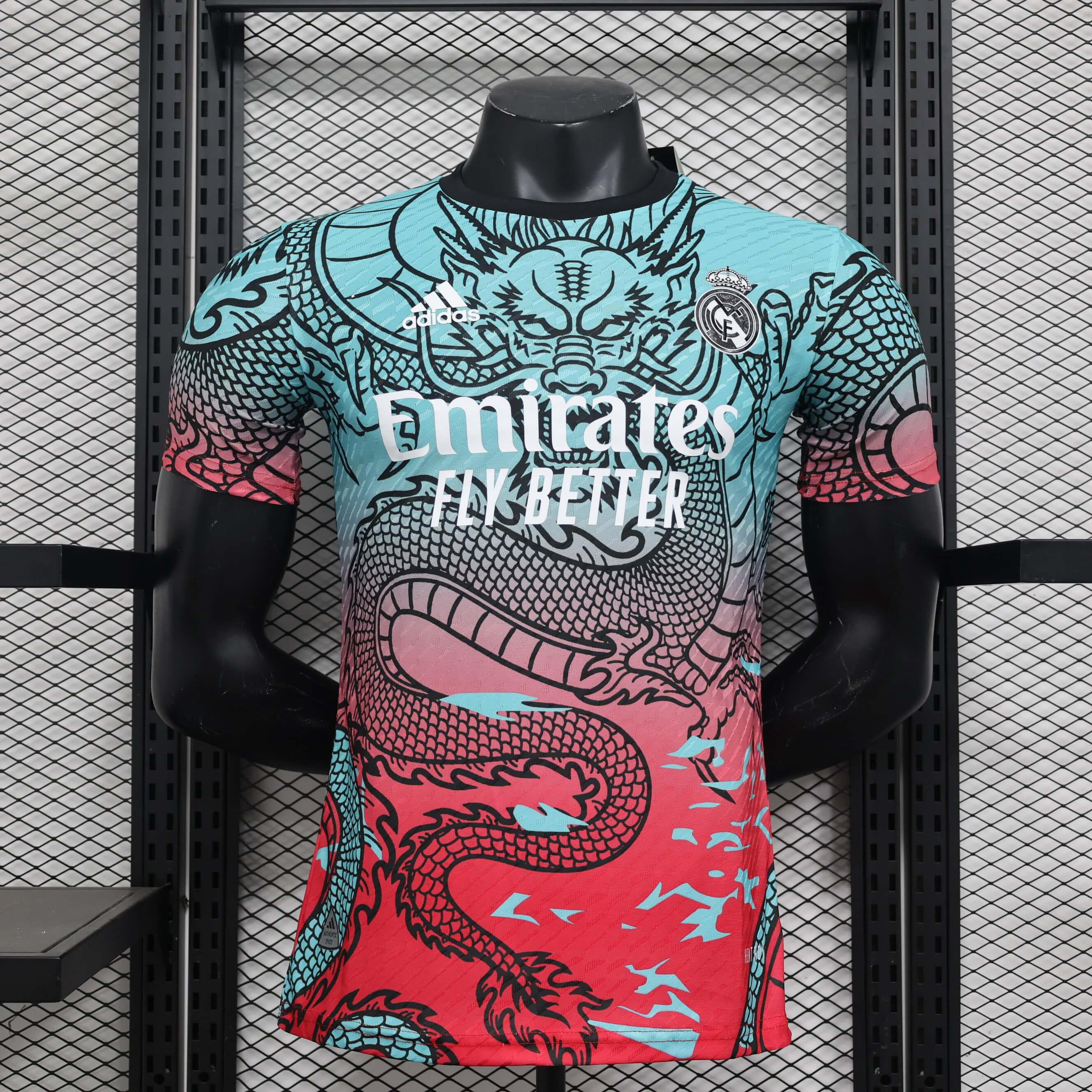 2024/2025 Player Version Real Madrid Special Edition Chinese Dragon Football Shirt