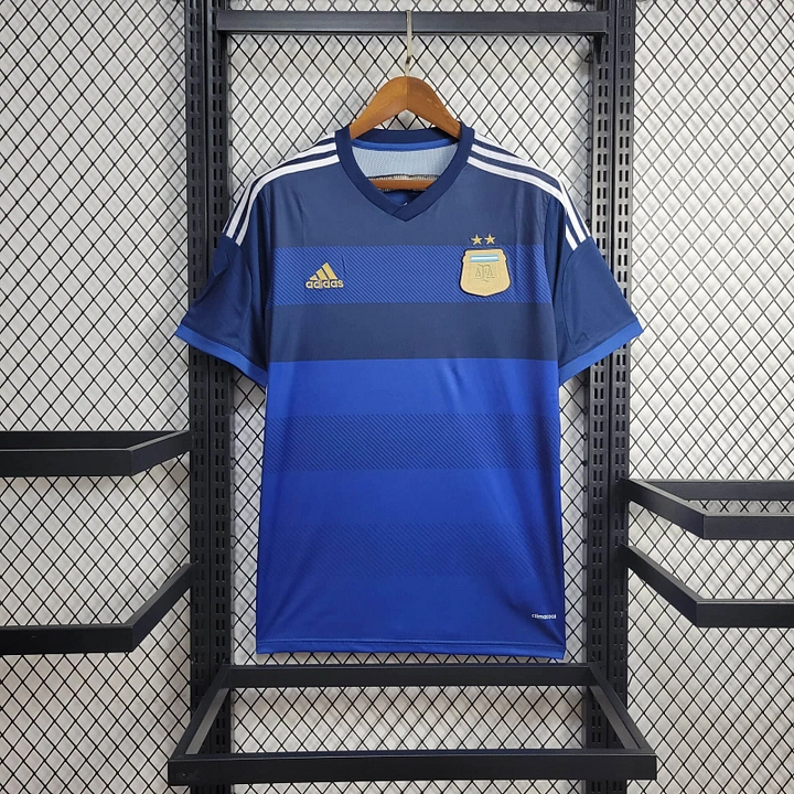 2014 Retro Argentina Away Football Shirt
