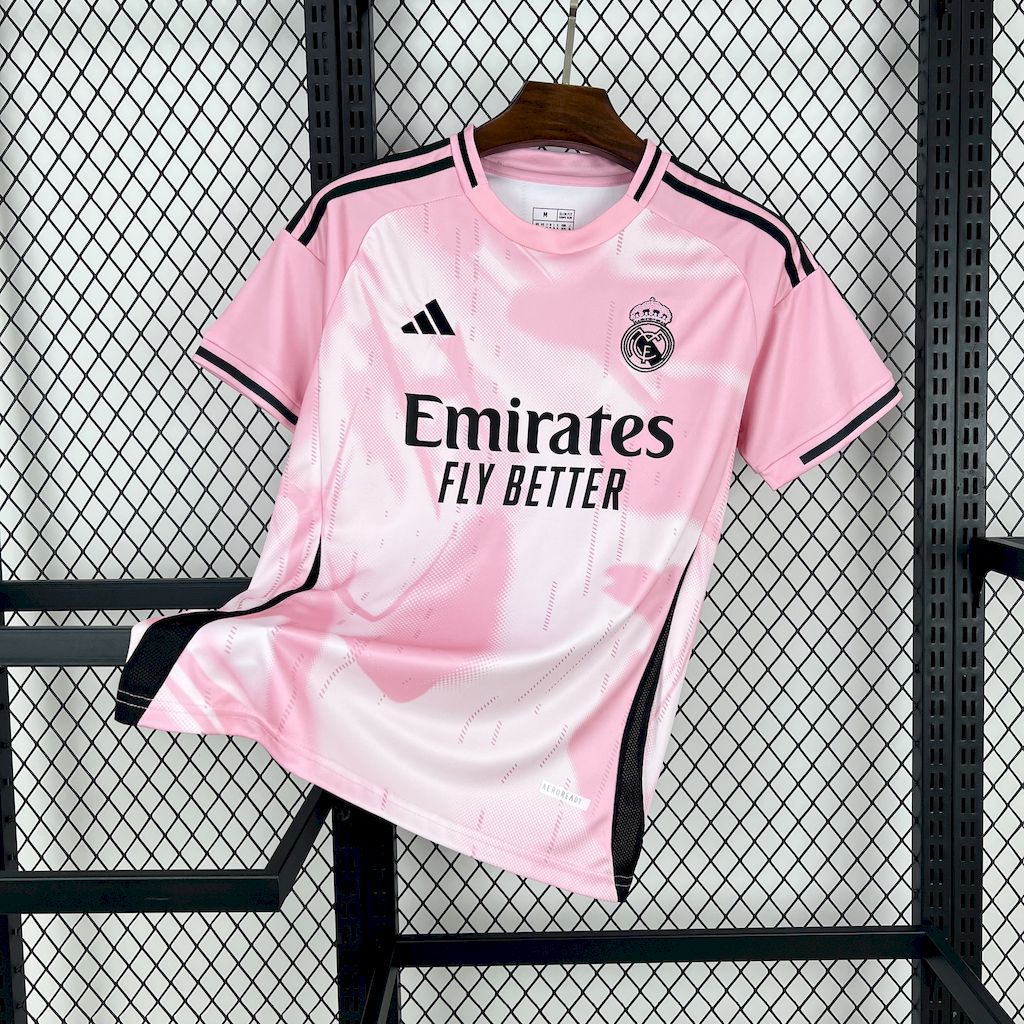 2024/2025 Real Madrid Special Edition Pink Football Shirt