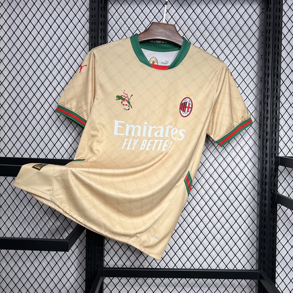 2024/2025 AC Milan Gucci Co-branded Football Shirt