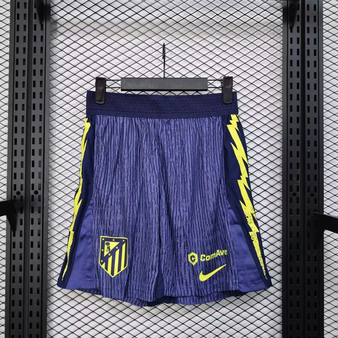 2025/2026 Player Version Atletico Madrid Away Shorts 1:1 Thai Quality