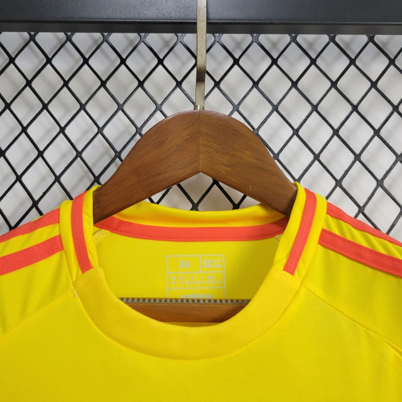 2024 Colombia Home Football Shirt Kids Size