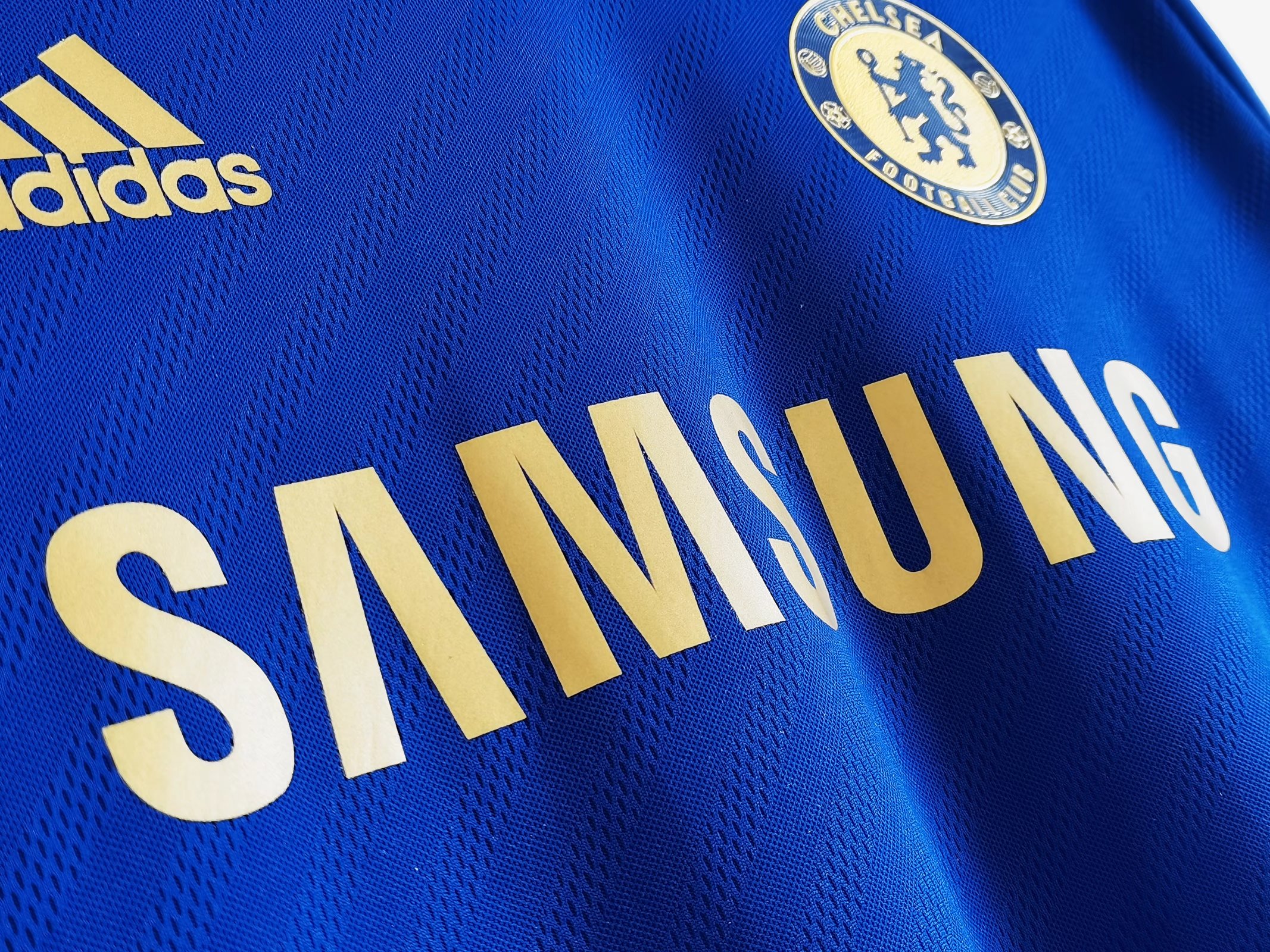 2012/2013 Retro Long Sleeve Chelsea Home Football Shirt