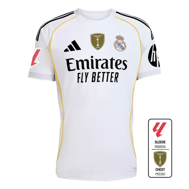 （La Liga + Intercontinental）2025/2026 Real Madrid Home