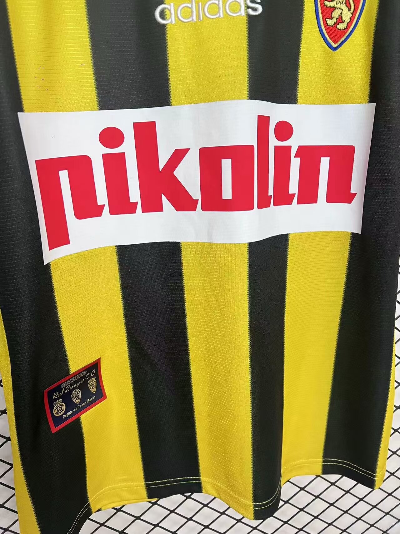 1996/1997 Retro Real Zaragoza Away Football Shirt 1:1 Thai Quality