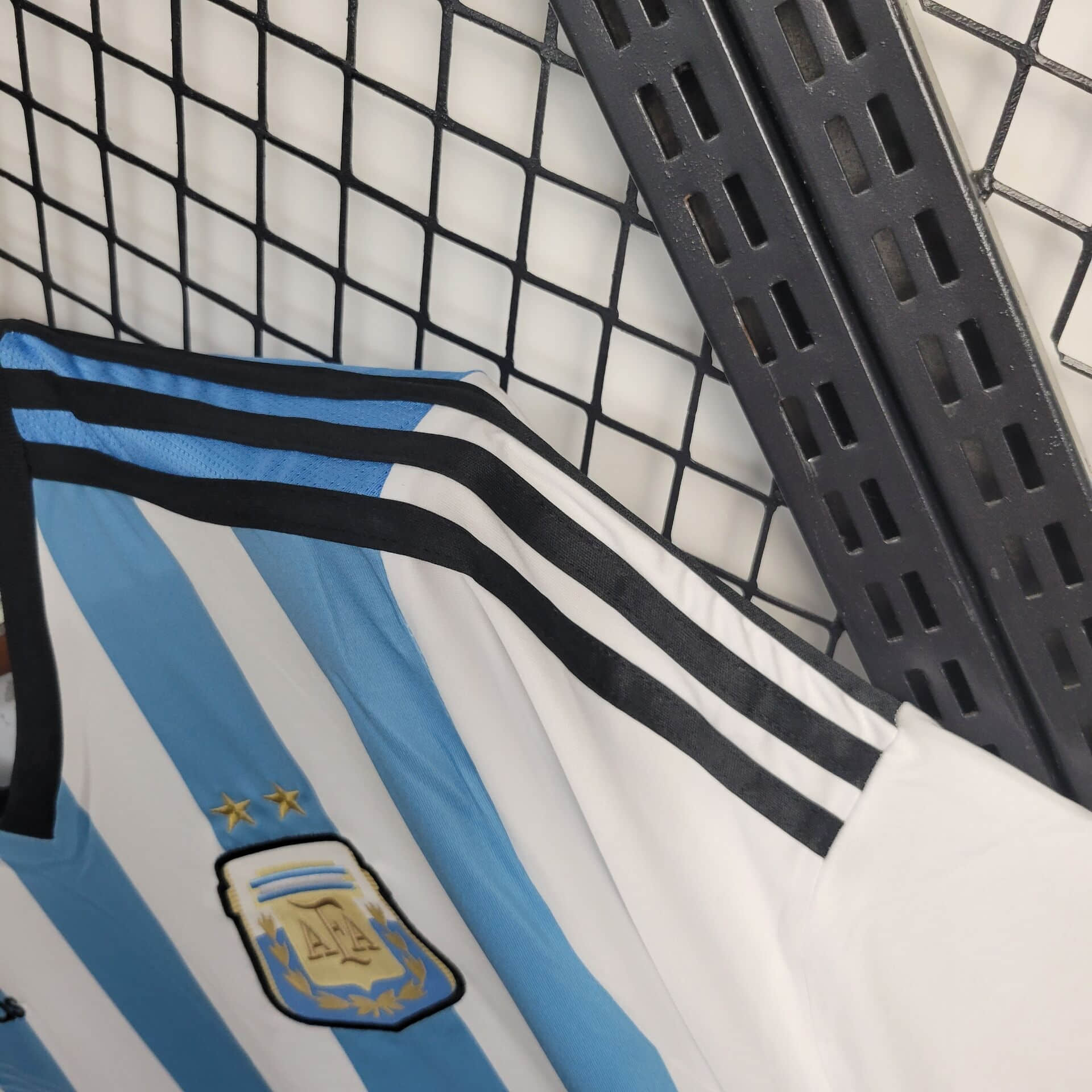 2014 Retro Argentina Home Football Shirt