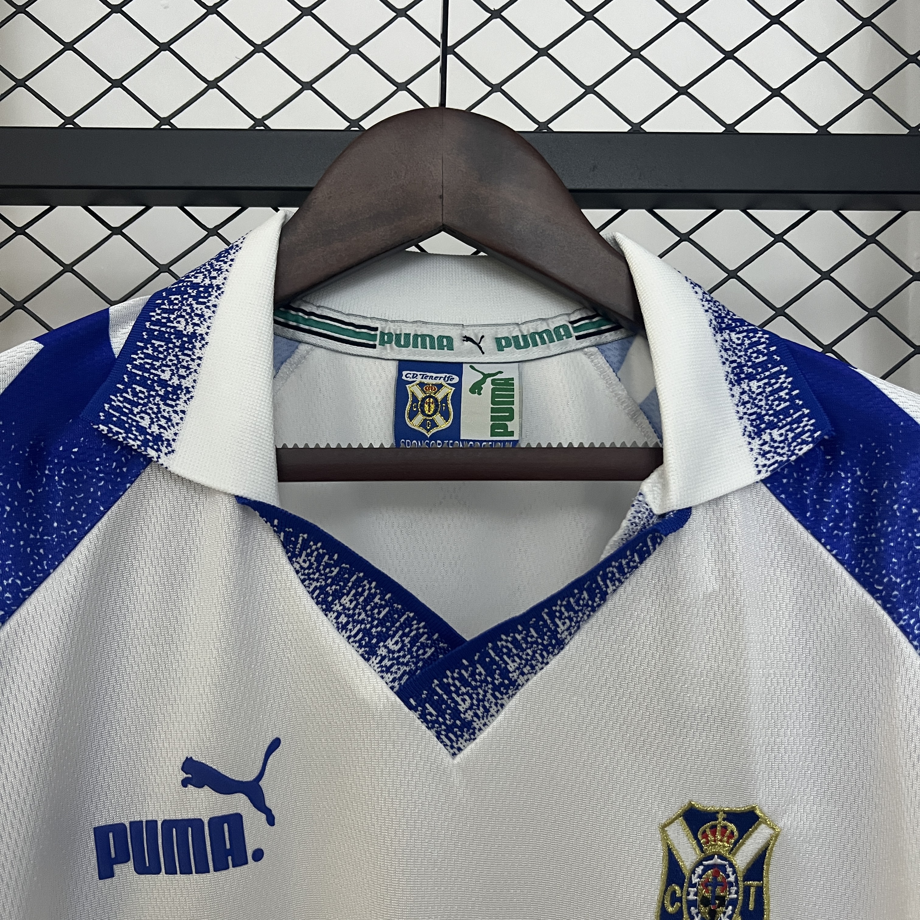 1997/1998 Retro Tenerife Home Football Shirt 1:1 Thai Quality