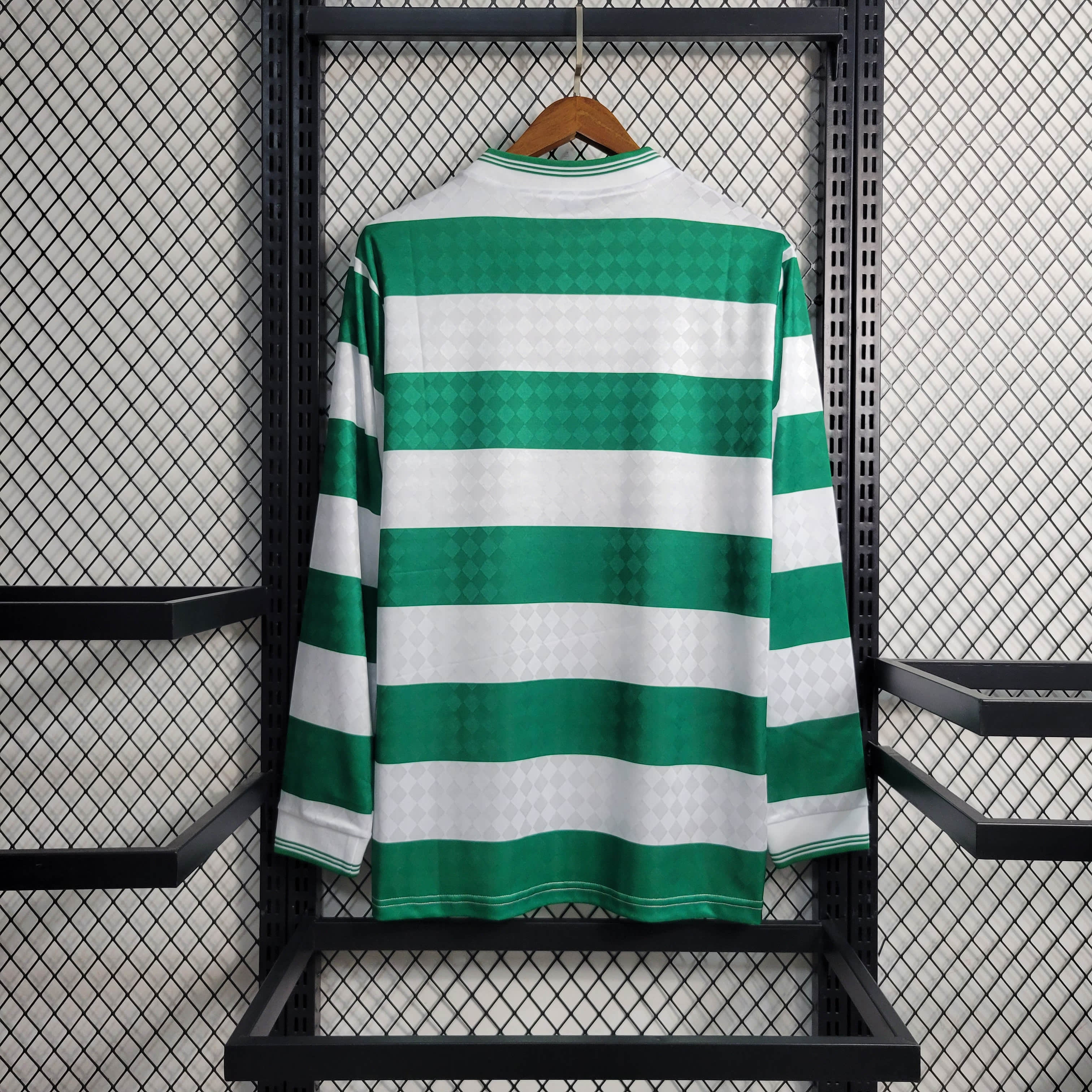 1987/1988 Retro Long Sleeve Celtic Home Football Shirt