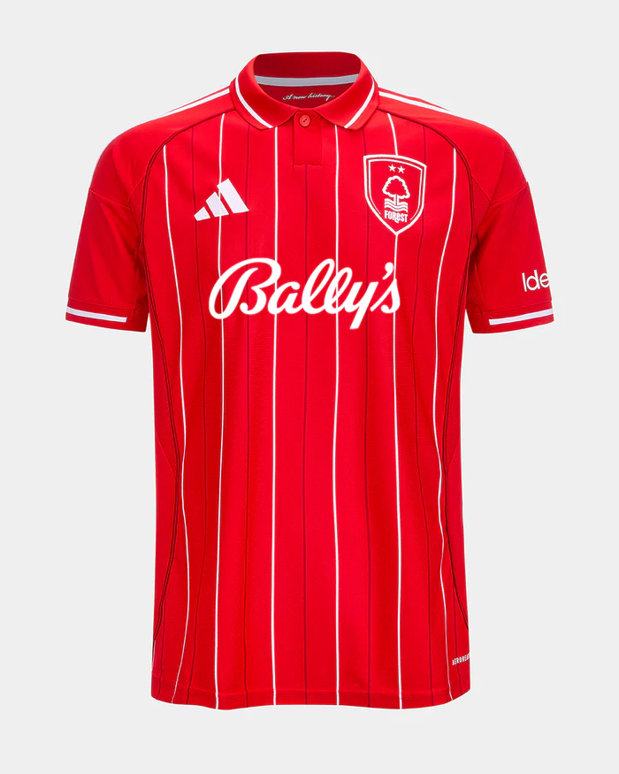 2025/2026 Nottingham Forest Home Football Shirt