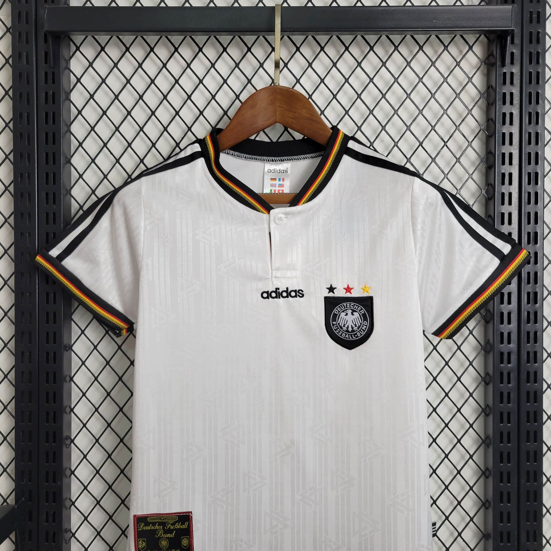 1996 Retro Germany Home Football Shirt Kids Size